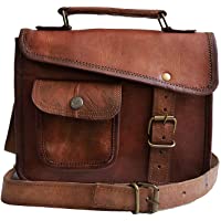 Jerry - Bolso pequeño de cuero con bandolera Bolso bandolera con cuerpo cruzado- bolsa de mensajero vintage para mujer y…